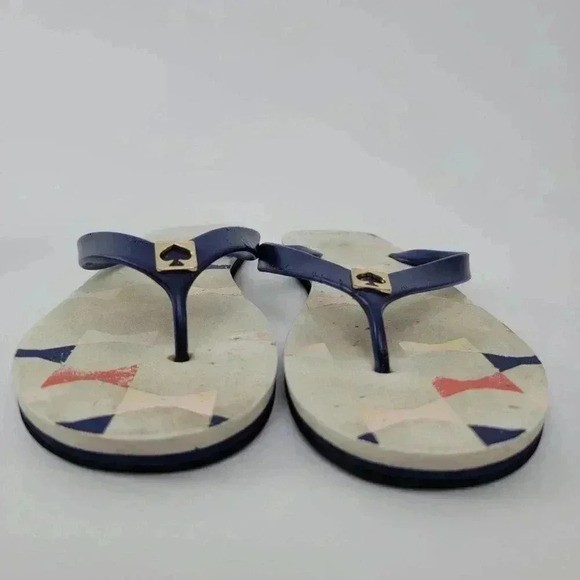Kate Spade Bow Tie Flip Flop Sandals - Picture 6 of 10
